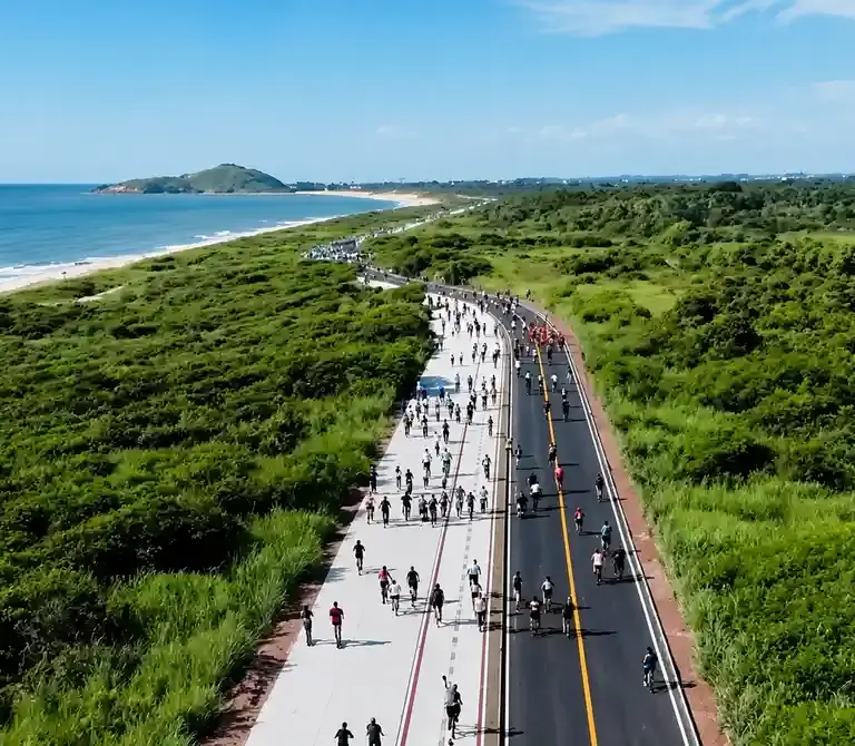 Ciclovia da Barra do Jucu e Ponte da Madalena Vila Velha