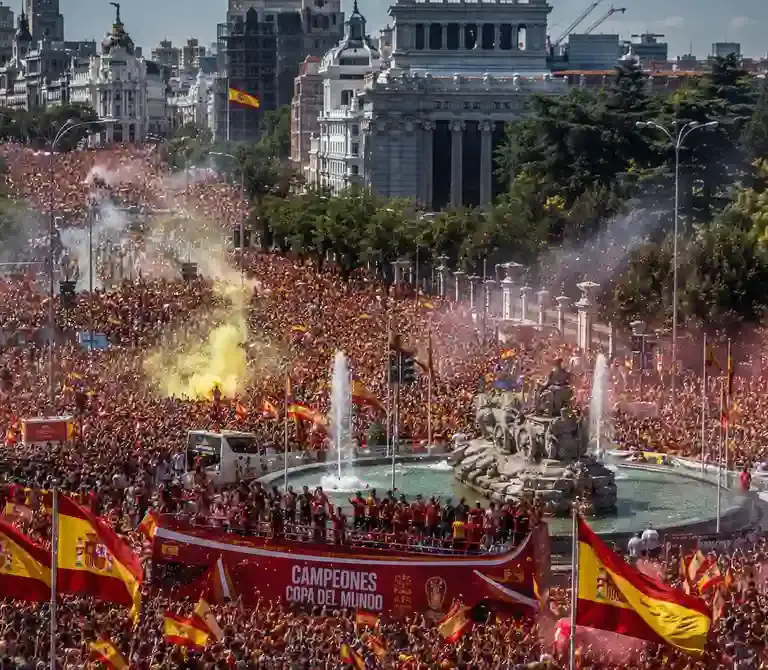 Festa da Espanha em Madri reúne quase 2 milhões