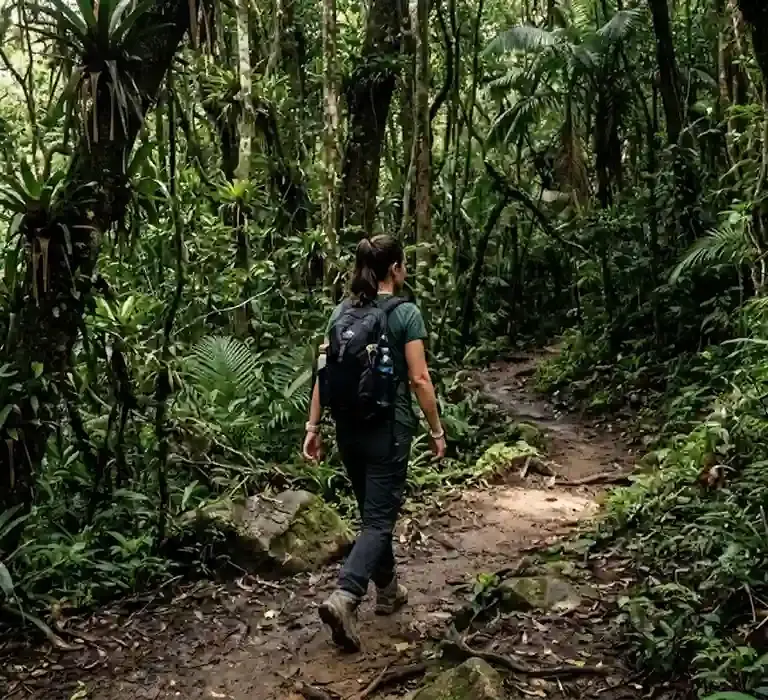 Flona de Pacotuba tem trilha gratuita para sentir a floresta
