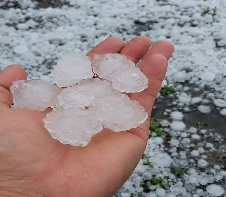 Granizo em Santo Antônio das Missões danifica 500 casas