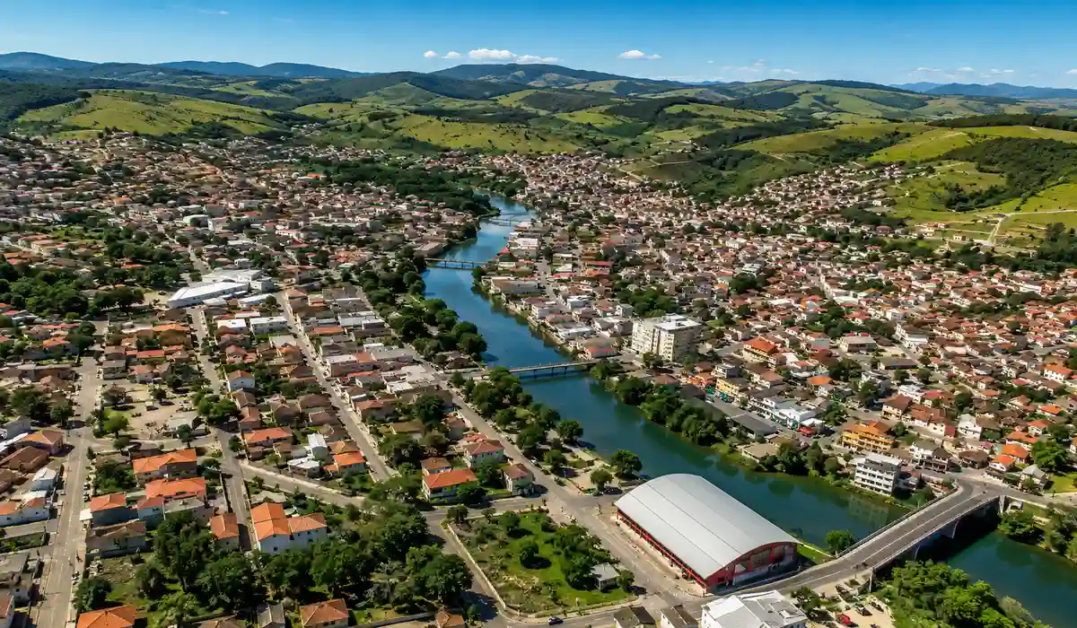 Paisagem turística de Nova Venécia, no norte do Espírito Santo