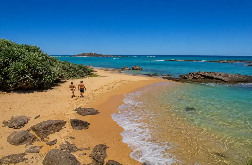 Praia das Pousadas: onde fica e como chegar em Guarapari