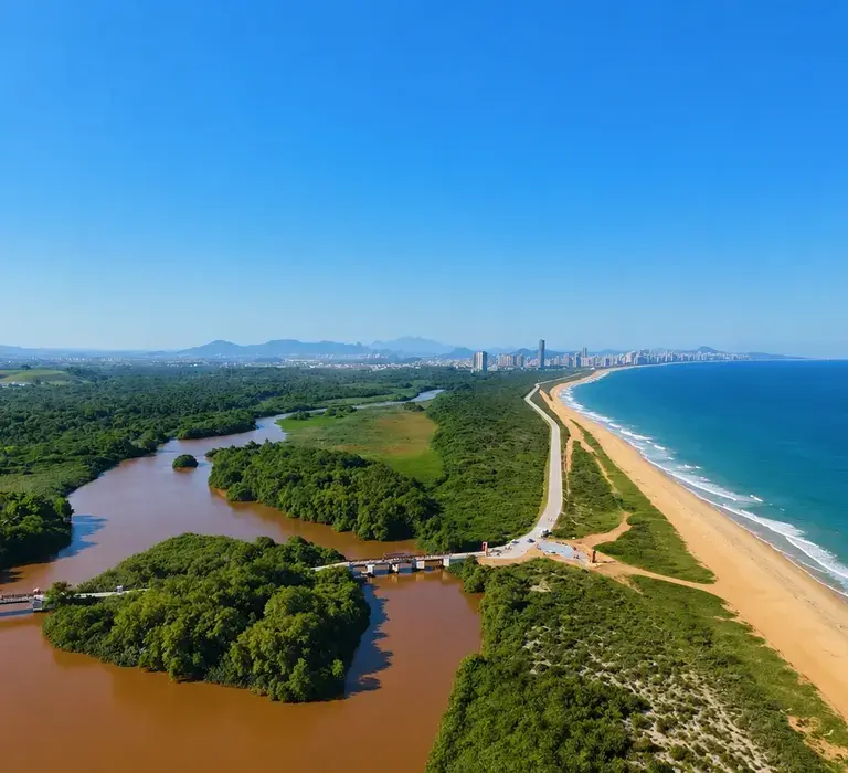 Reserva de Jacarenema Vila Velha: trilhas e natureza