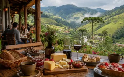 Rota gastronômica nas montanhas do ES