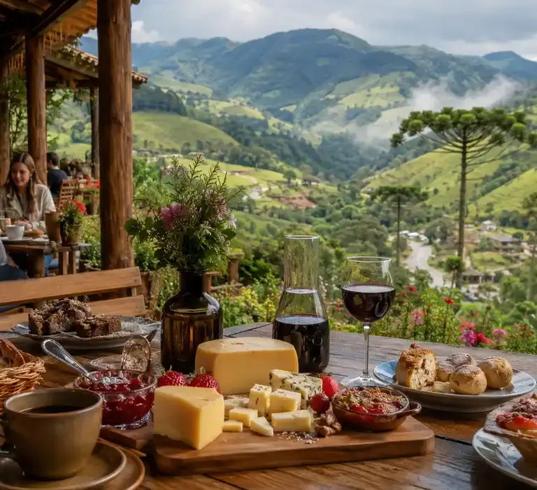 Rota gastronômica nas montanhas do ES