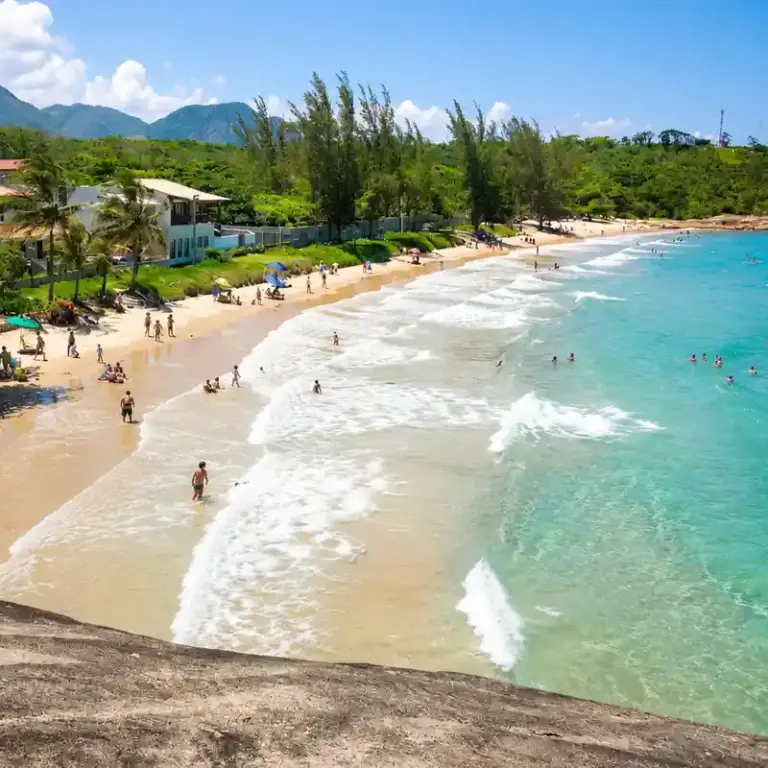 Praia dos Adventistas em Guarapari - pontos turísticos em Guarapari