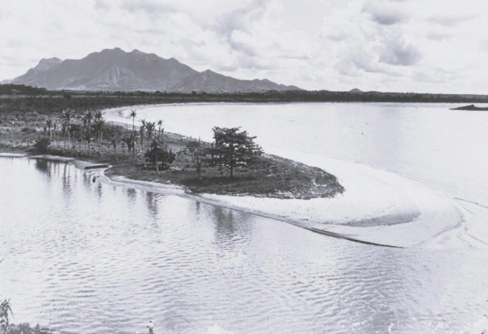 Canal da Passagem e antiga paisagem costeira de Vitória antes da urbanização