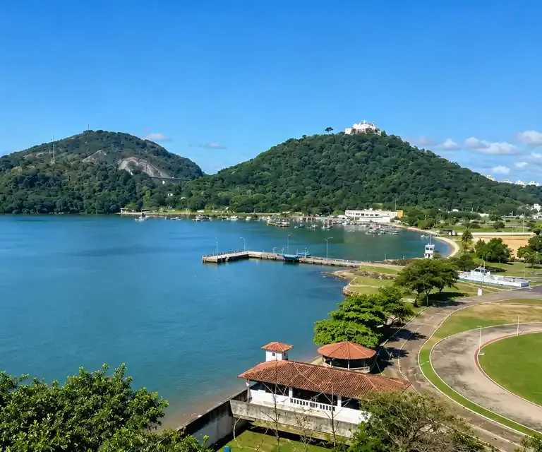Mapa de Vila Velha: bairros, praias e atrações