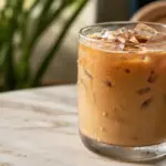 café gelado, café, bebidas