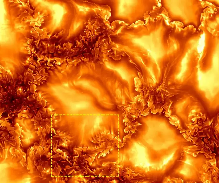 imagens mais detalhadas da superfície do Sol