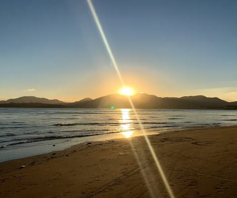melhores lugares para ver o pôr do sol em Guarapari