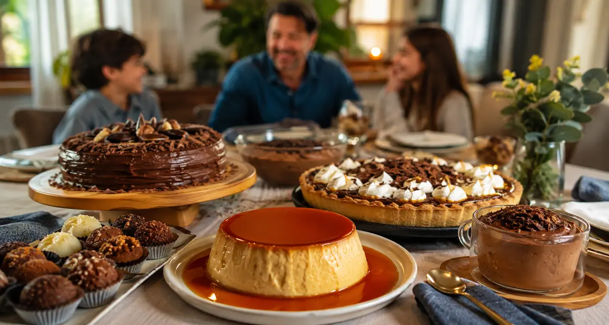 Receitas de sobremesa para o Dia dos Pais