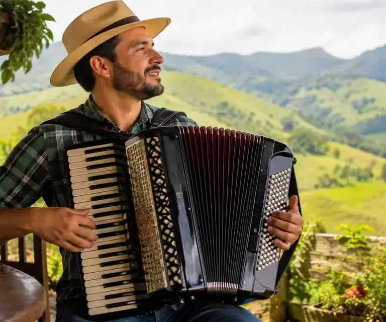 sanfona nas montanhas capixabas