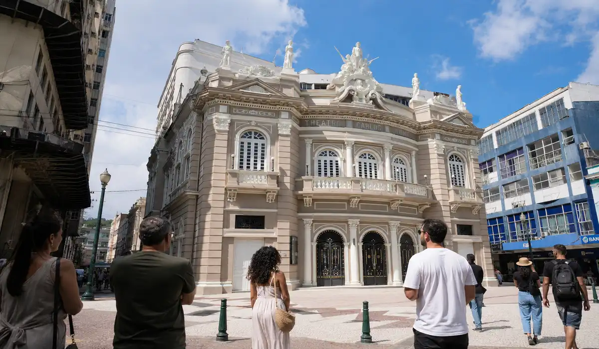 Theatro Carlos Gomes no Centro de Vitória, Espírito Santo